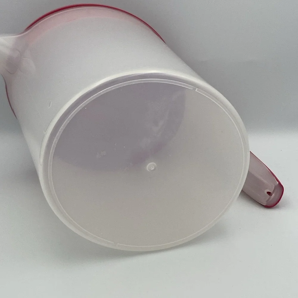 Mr. Coffee Iced Tea Maker TM70 Replacement 3 Quart Pitcher Maroon Red Lid
